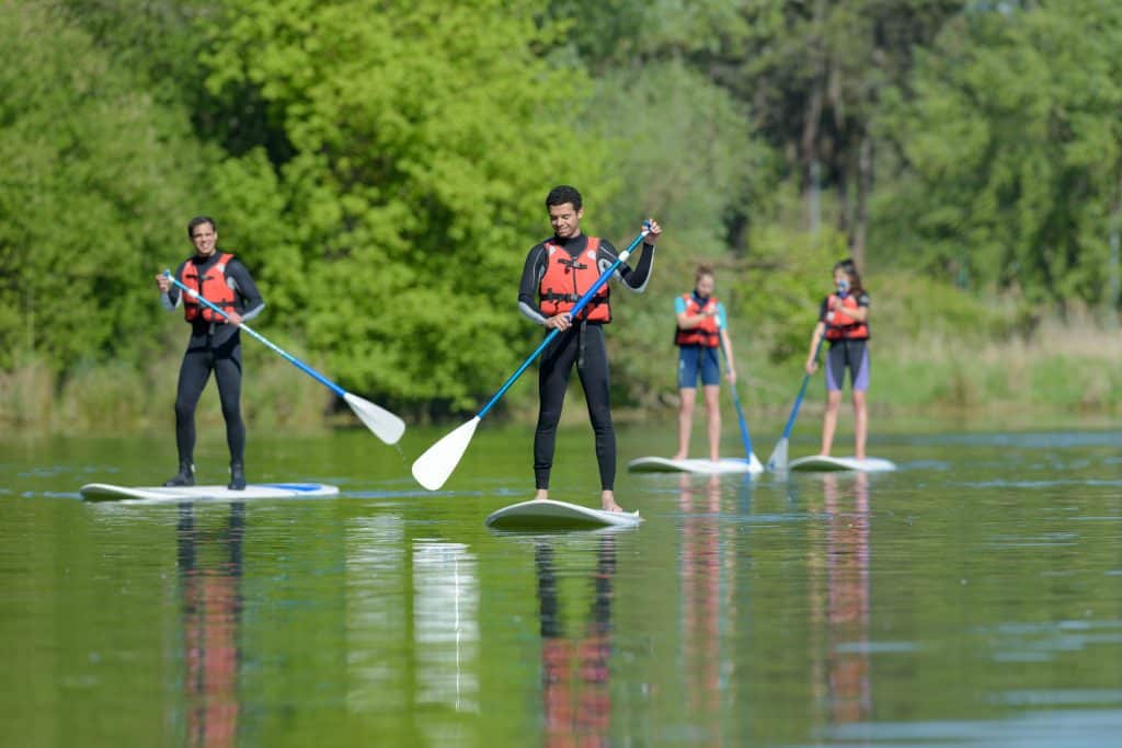 paddle lac chambon