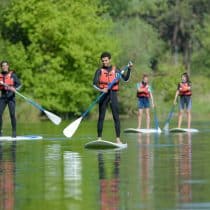 .Charente baignade naturelle 5 paddle lac chambon