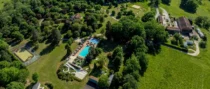 Ciela Village 5 006 Camping Charente Gorges du Chambon Ciela Village Drone e1761910366682