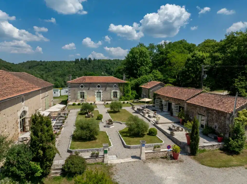 029 Camping Charente Gorges du Chambon Ciela Village Drone