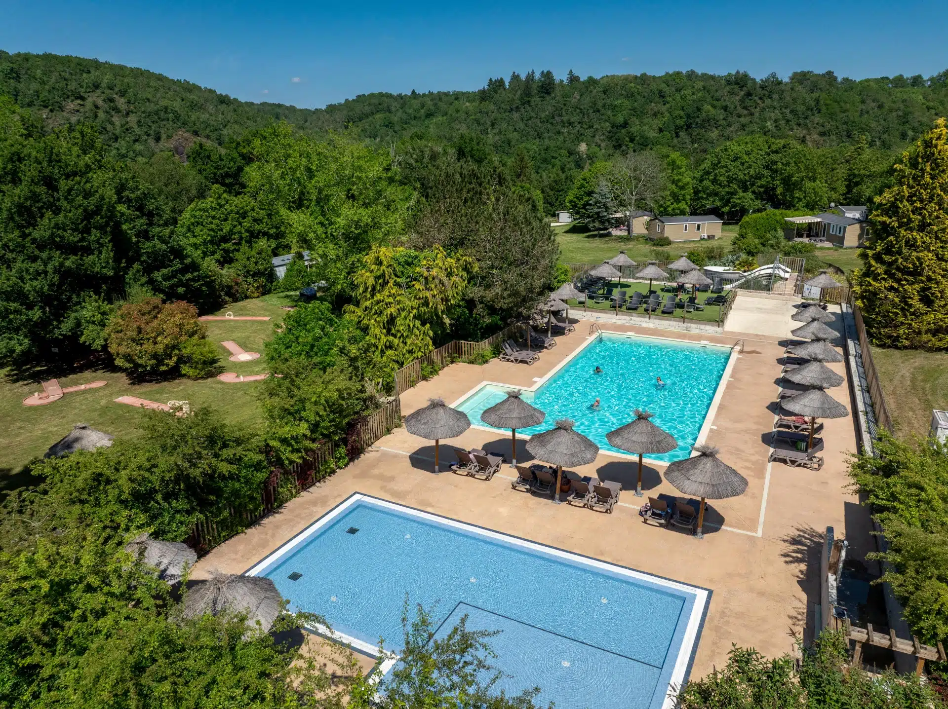 039 Camping Charente Gorges du Chambon Ciela Village Drone